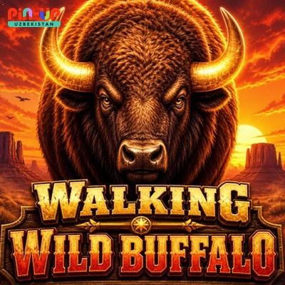 Tezkor o‘yin kartasi «Walking Wild Buffalo» — banner ko‘rinishi
